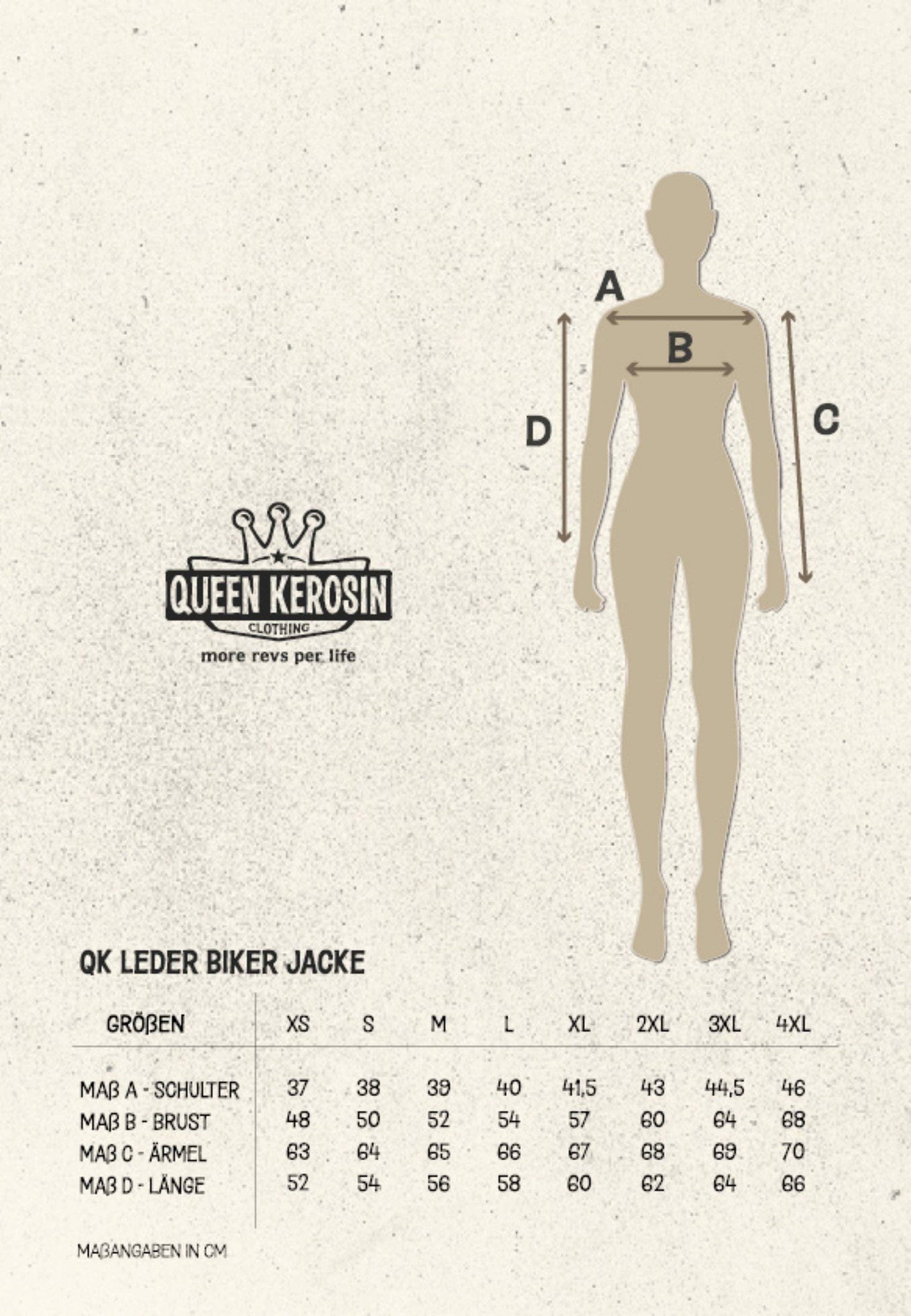 KING KEROSIN – wholesale Motorcykeljacka - Dam – Marlon skinnjacka12