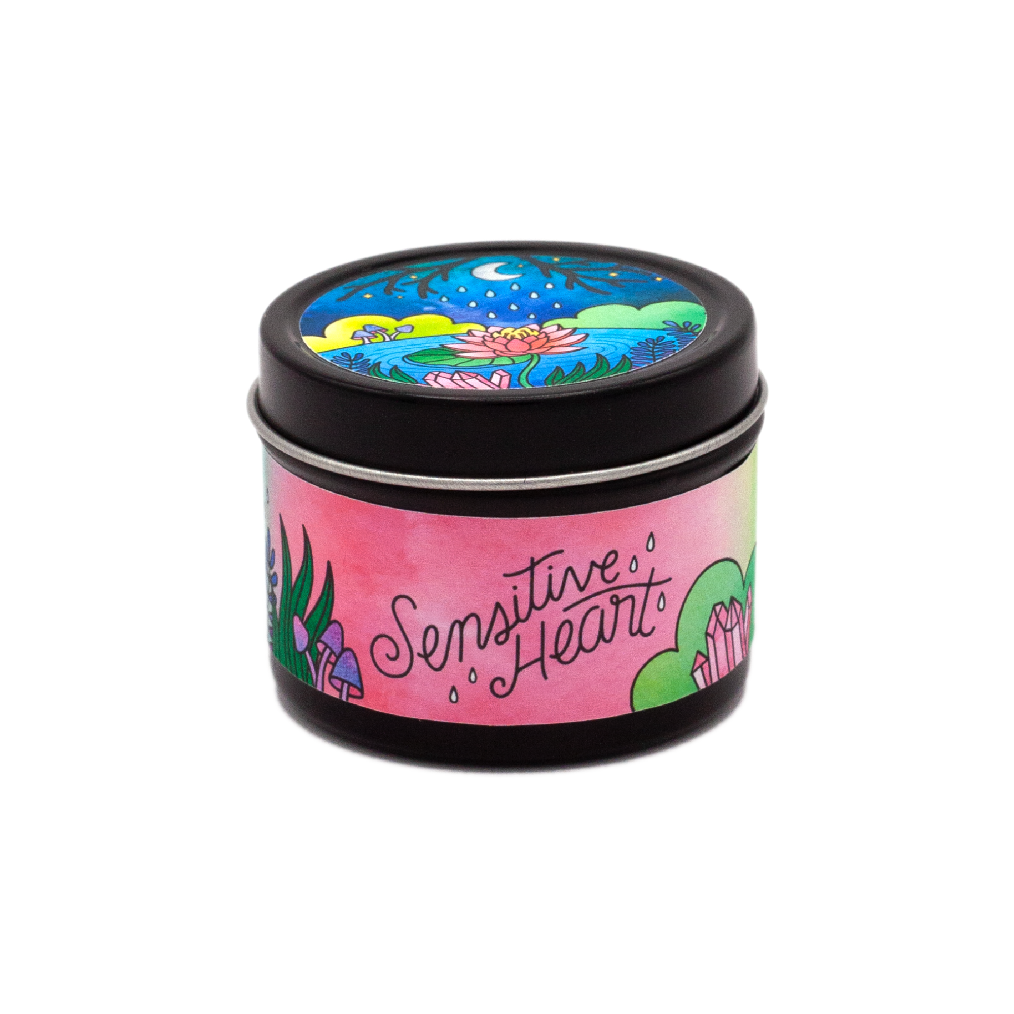 Rachel Beyer - Wholesale Travel Candles - Sensitive Heart Aromatherapy Candle - Floral & Citrus0