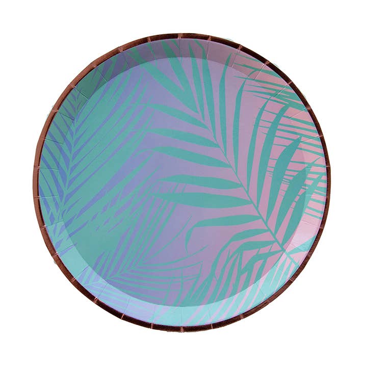 Shake Ya Palm Plates - 2 Size Options - 8 Pk. for wholesale by Jollity & Co. + Daydream Society