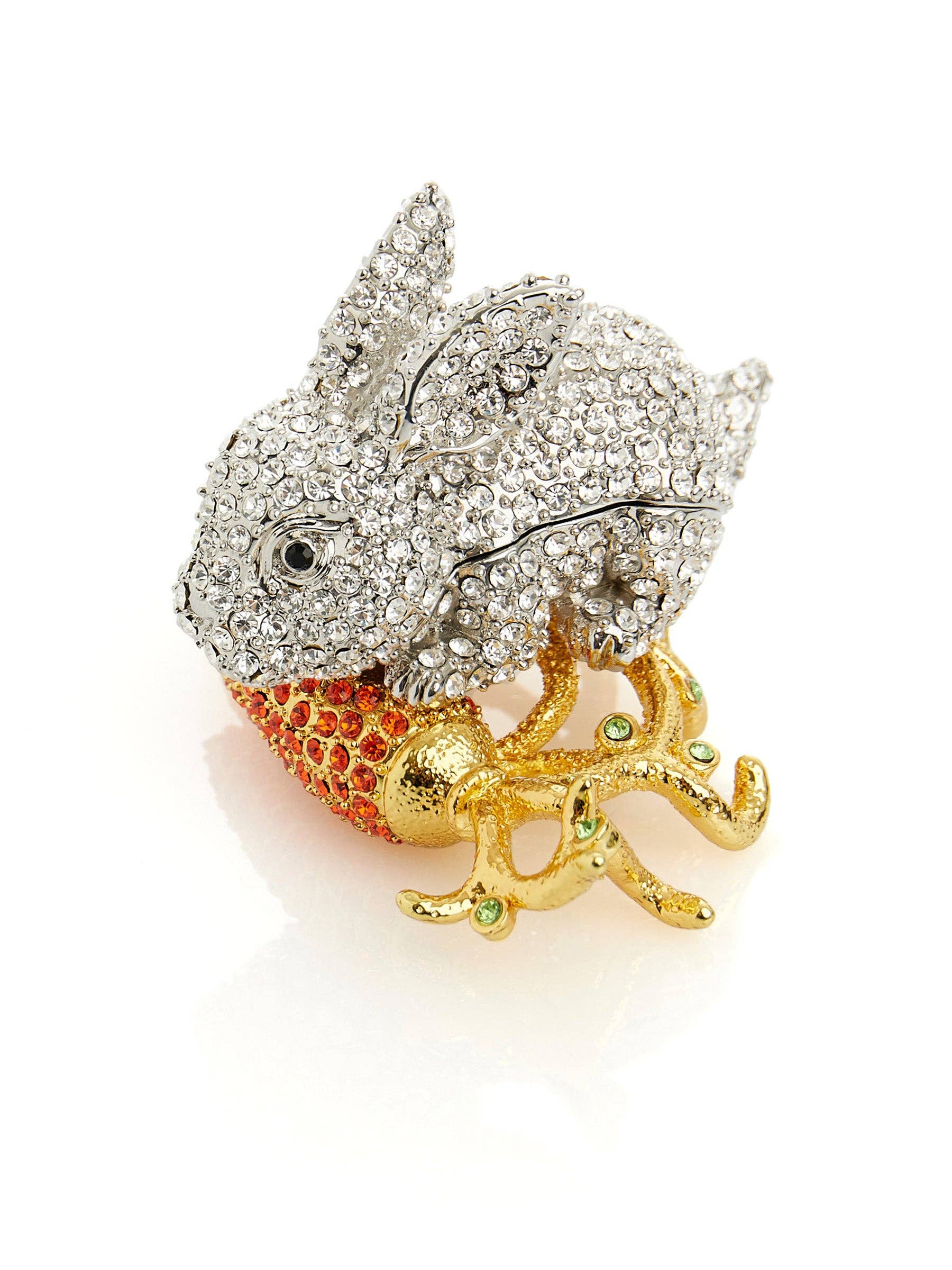 Keren Kopal - Wholesale Jewelry Box/Organizer - Rabbit with Carrot Trinket Box6