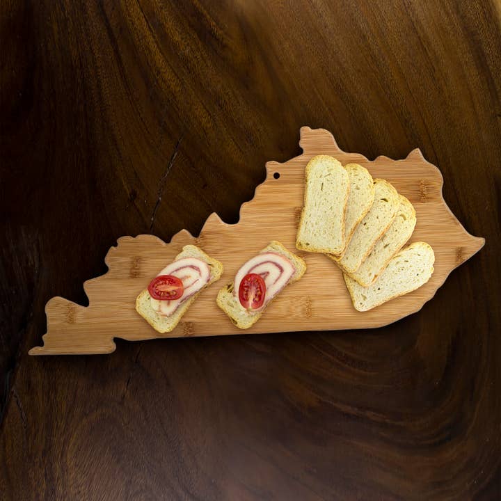 Totally Bamboo - Wholesale Cutting Board - Kentucky State-Shaped Bamboo Serving & Cutting Board
