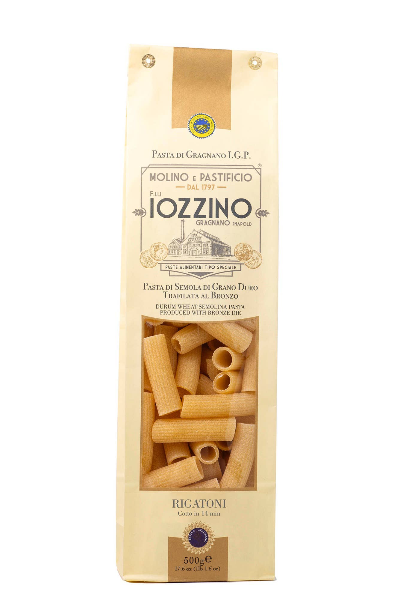 Wholesale Iozzino - Rigatoni - Artisinal - Semolina for your store