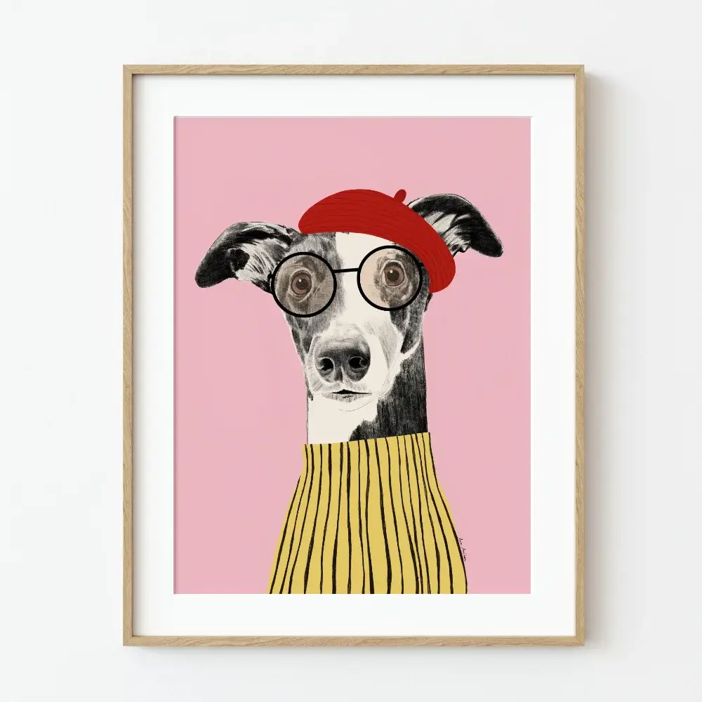 El buen limón - Wholesale Kunstprint - Kunstdruk ‘Dog portrait III’1
