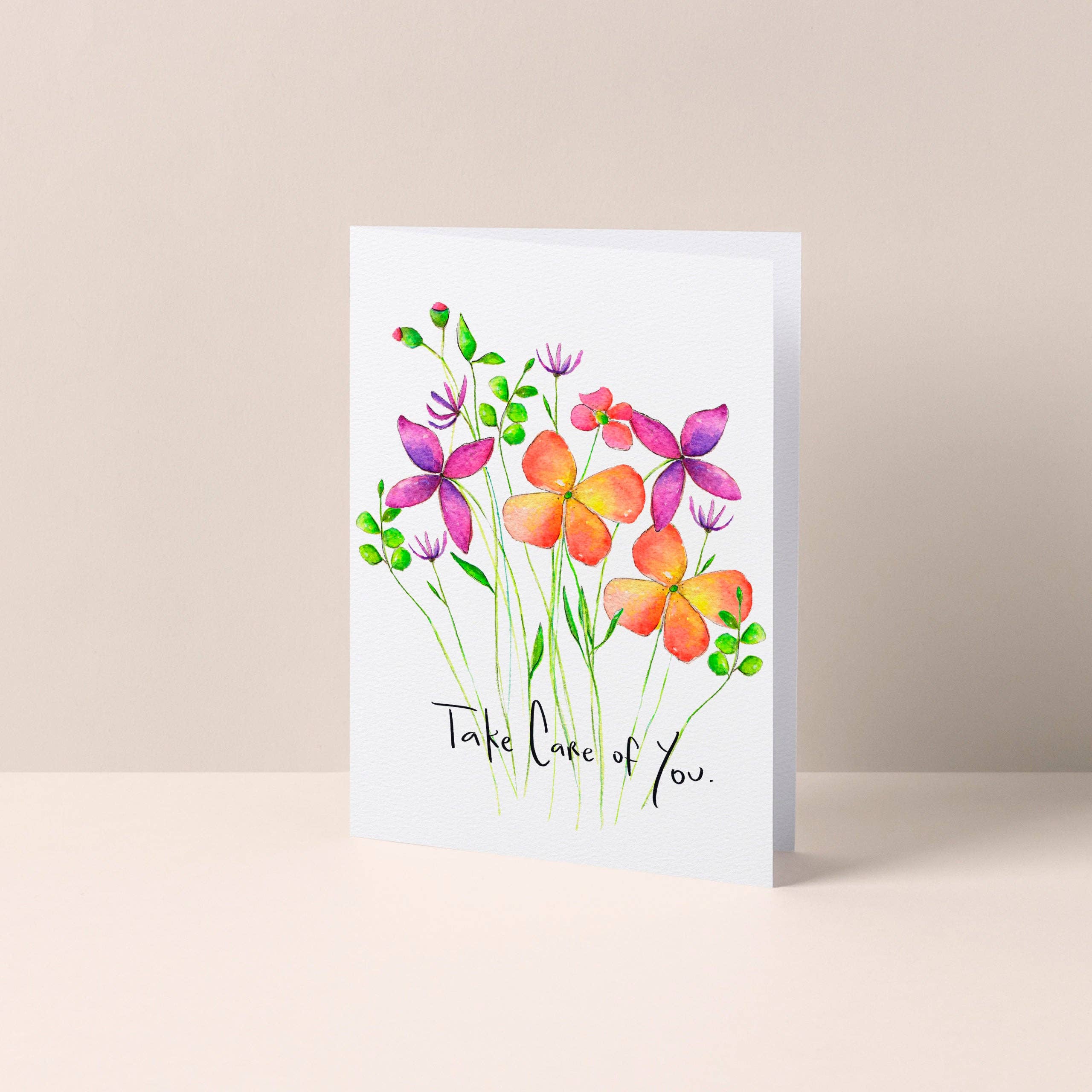 The Gnat - Vente Carte de vœux classique - Prenez soin