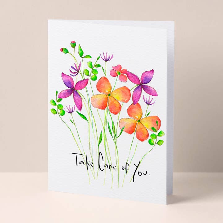 The Gnat - Vente Carte de vœux classique - Prenez soin0