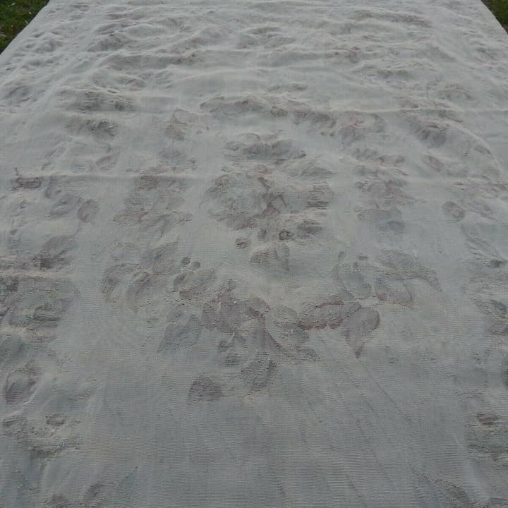 Vintage Pillows Store – Engroshandel Løst tæppe – Vintage Aubusson Style Kinesisk Tæppe - Uld Dekorative Tæppe - Indretning af hjemmet3