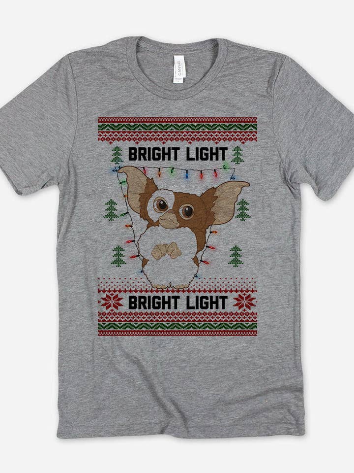 House Of Rodan - Wholesale T-Shirt (Graphic) - Women's - Bright Light - Christmas Gizmo Gremlins Fun Gift T-Shirt