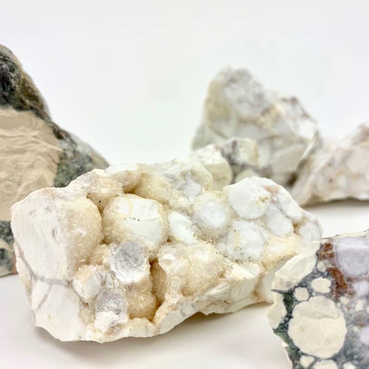 Spotted Agate Conglomerate Spiritual Stone from India for wholesale by Pelham Grayson Rose