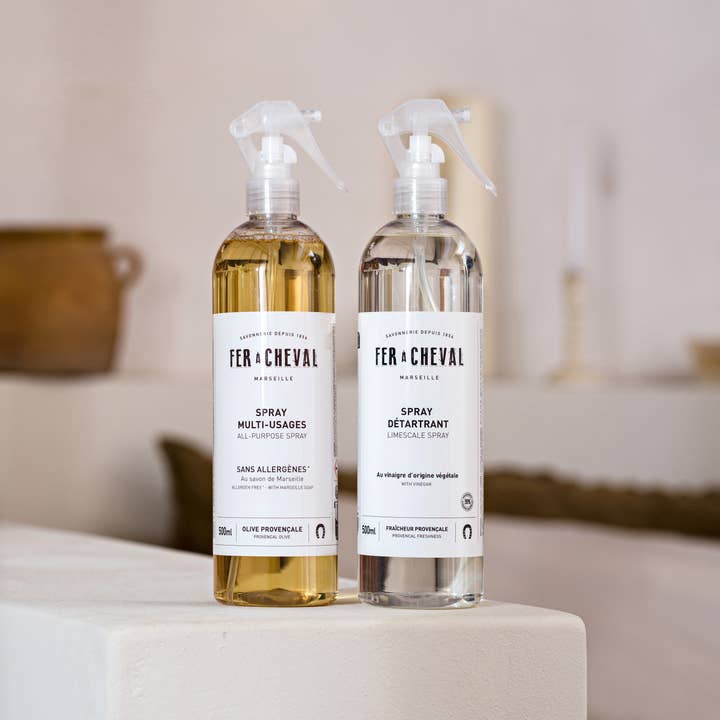 Fer à Cheval US - Wholesale All-Purpose Cleaning Spray - Limescale Spray 17.59 fl.oz 99% natural & super efficient1