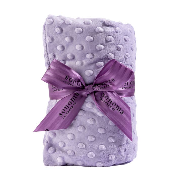 Sonoma Lavender - Wholesale Hot/Cold Compress - Heat Wrap 26" - Lavender Dot