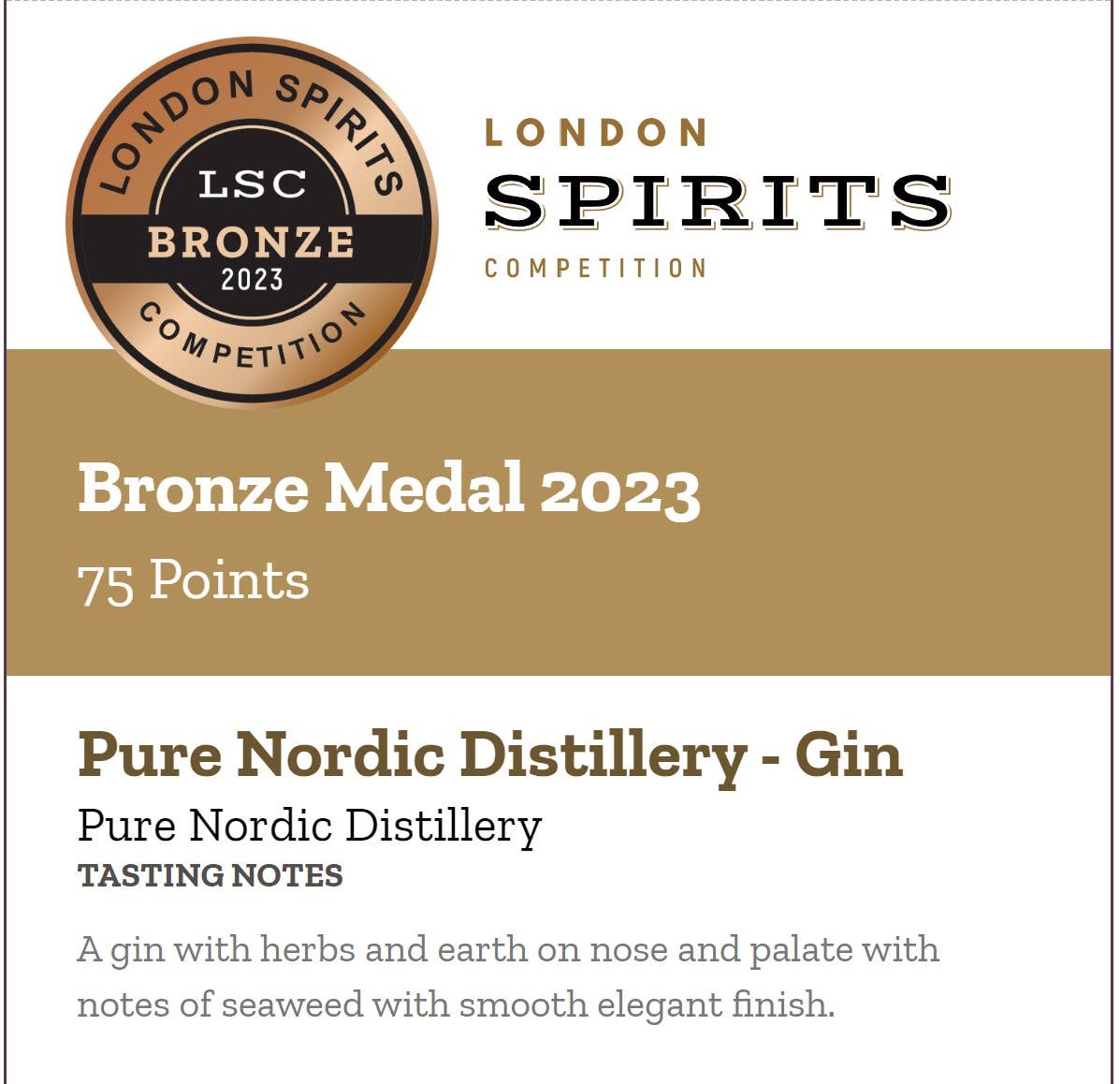Pure Nordic Distillery - Vendita all'ingrosso Gin - Pure Nordic Distillery - Gin6