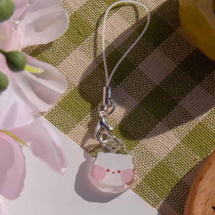 madebyshania – Colar pingente/pendente por atacado – Pendência de Telemóvel RJ Baby BT21