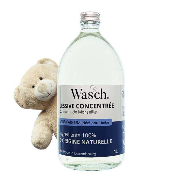 Wasch - Wholesale Liquid Laundry Detergent - Special Baby Laundry Detergent “L'Originale” - Fragrance Free
