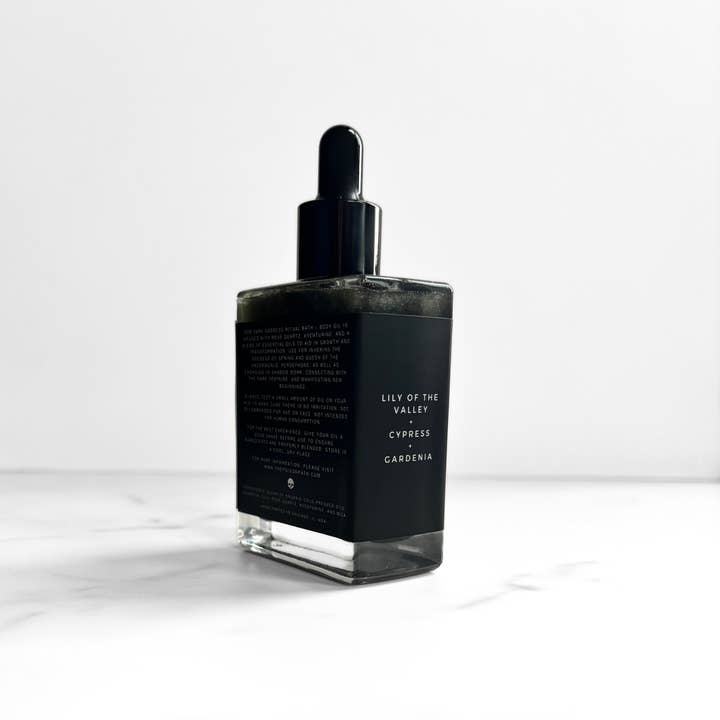 The Poison Path - Wholesale Bath/Body Oil - The Maiden | Dark Goddess Ritual Bath + Body Oil | 1.7 oz5