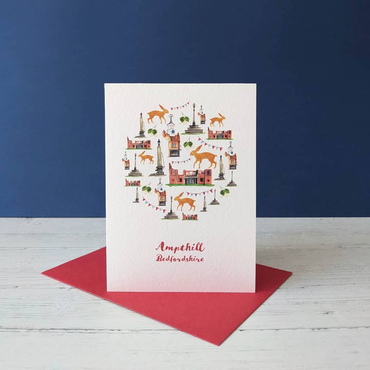 Greetings card - A Local Collection - Ampthill and other Purchase wholesale local hardware. Free returns & net 60 terms on Faire trending on Faire.