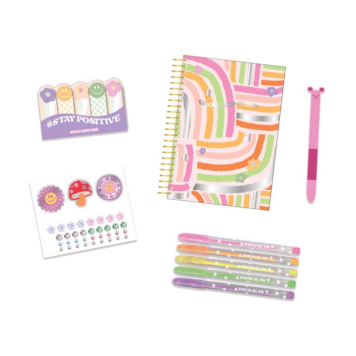 Hot Focus, Inc. - Wholesale Stationery/Notecard Set - Doodle Spark Sketchbook, Good Day