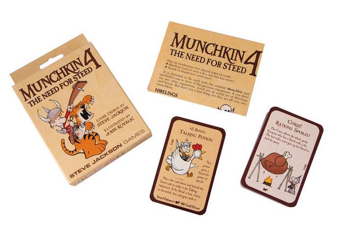 Steve Jackson Games - Wholesale Card Game - Munchkin 4 - The Need for Steed1