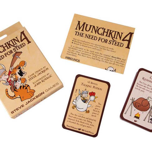 Steve Jackson Games - Wholesale Card Game - Munchkin 4 - The Need for Steed1