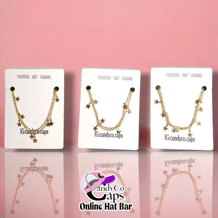 The Candy Collections - Wholesale Hat Accessory - Women's - Online Trucker Chain hat bar personalization supplies brooch3