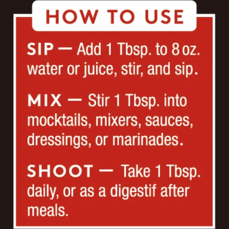 Herbal Revolution Farm + Apothecary - Wholesale Wellness Juice/Tonic - Fire Cider: Organic Raw Herbal ACV w/Mother Allergy + Immune4