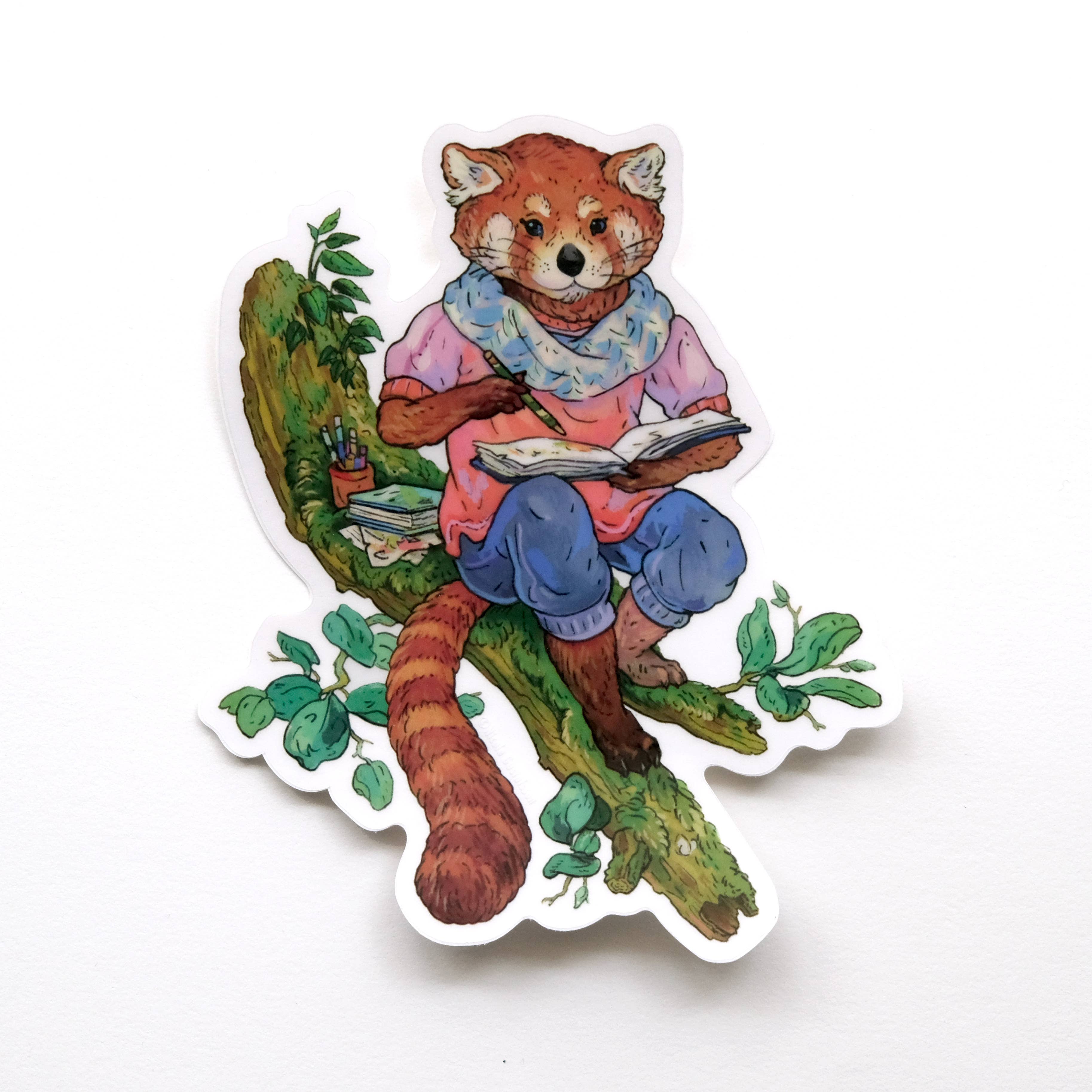 Nimasprout - Wholesale Sticker - Red Panda Sticker