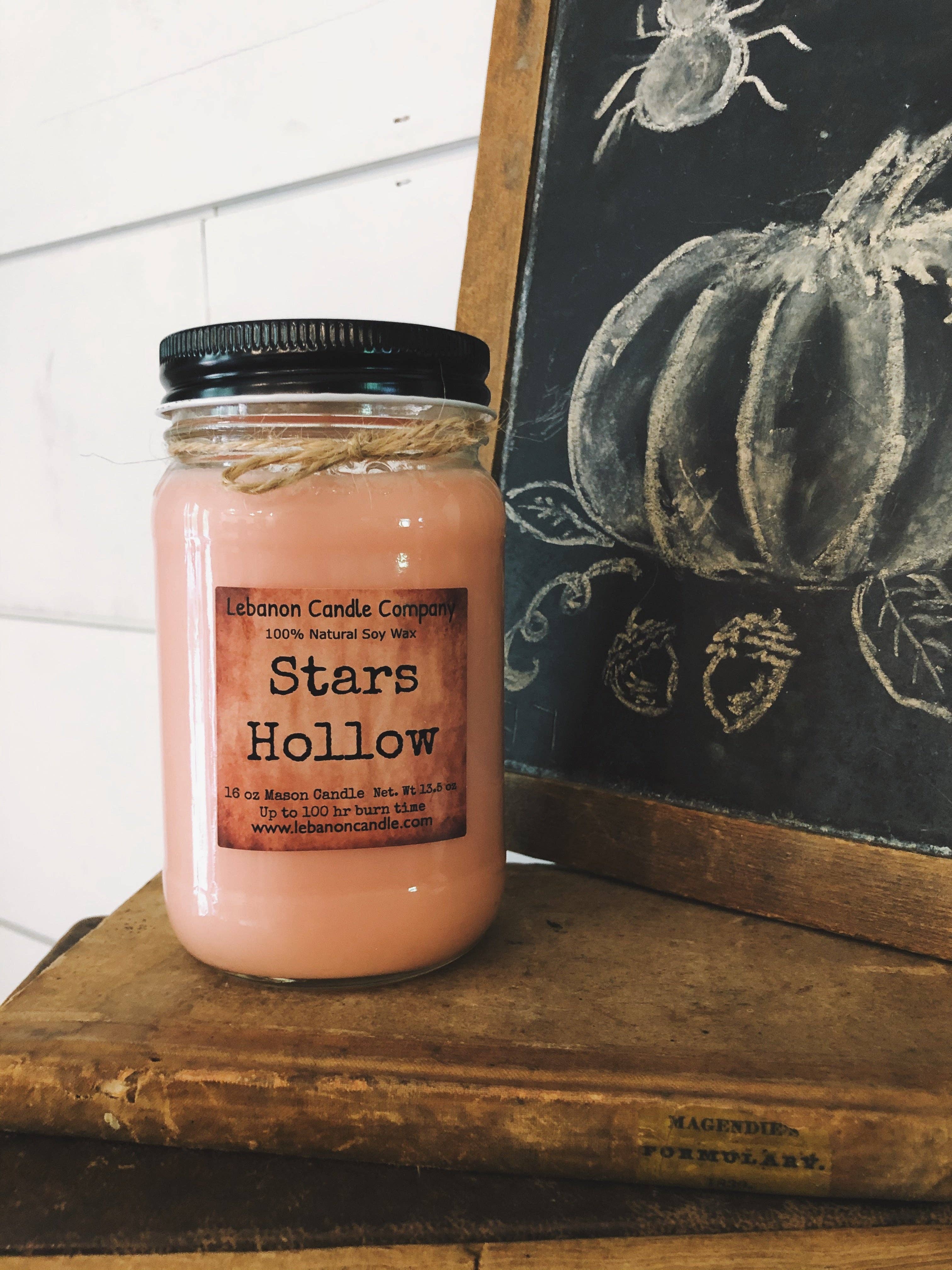 Lebanon Candle Company - Wholesale Jar/Filled Candle - Stars Hollow Candle2