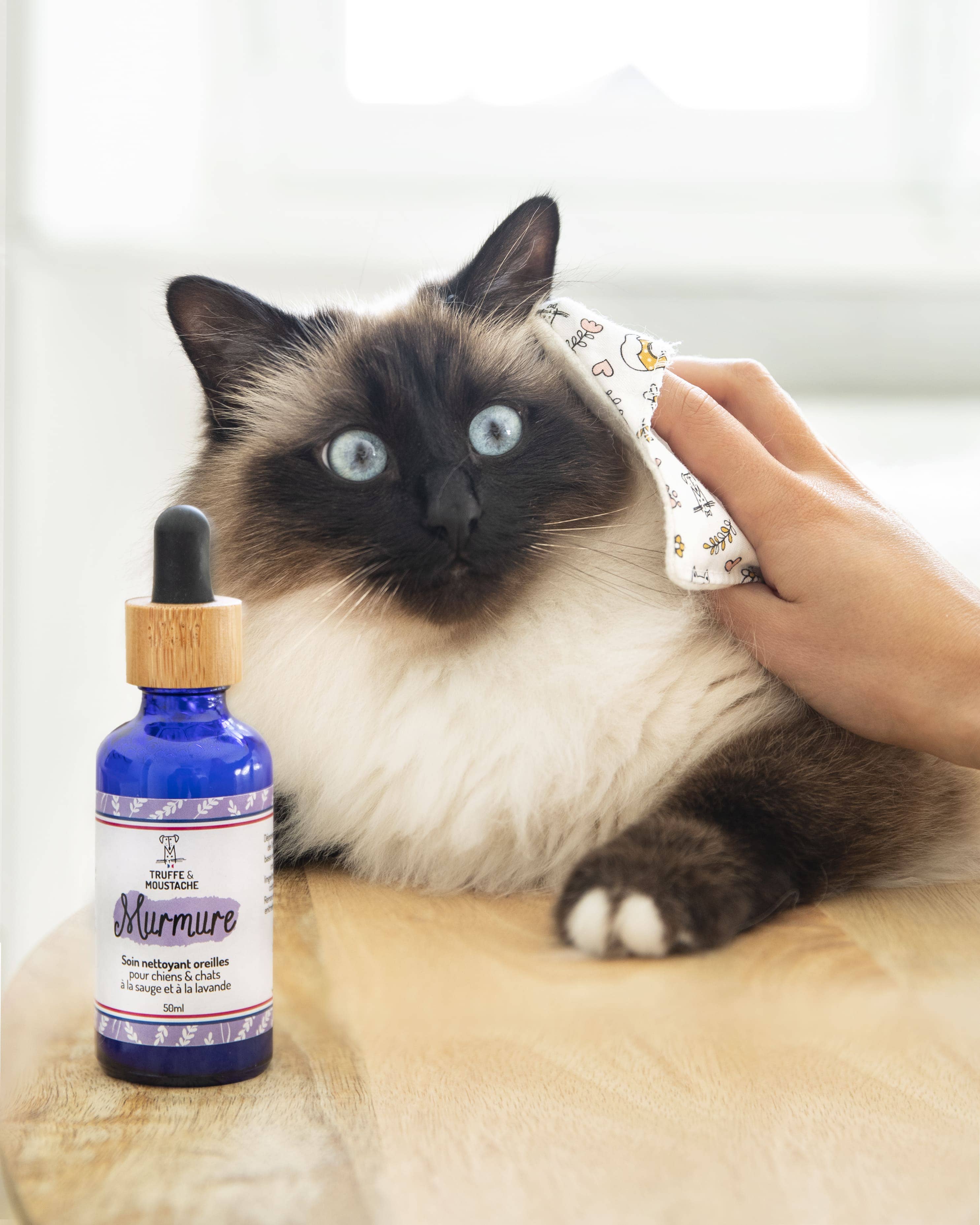 Truffe & Moustache - Vendita all'ingrosso Prodotti per la pulizia degli animali - Detergente auricolare naturale al 96% per cani e gatti, « Whisper »7