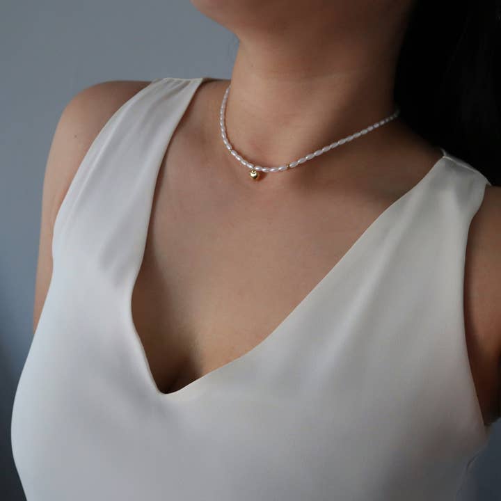 JESSA Jewelry - Wholesale Choker/Collar - Annie Choker | Pearl Necklace1