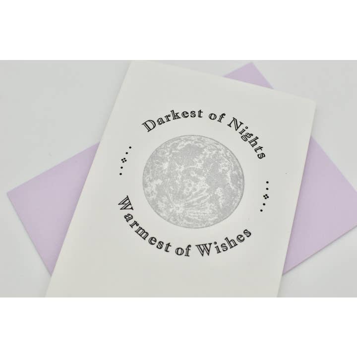 Squeezebox Press - Wholesale Christmas Card - Solstice Moon Card1