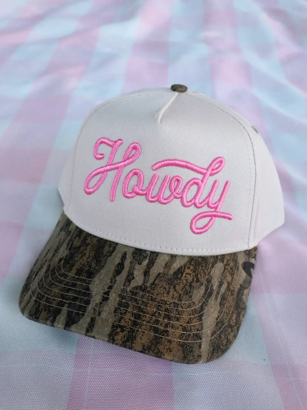 Wilder Made - Wholesale Trucker Hat - Women's - Howdy Puff Embroidered Hat 6