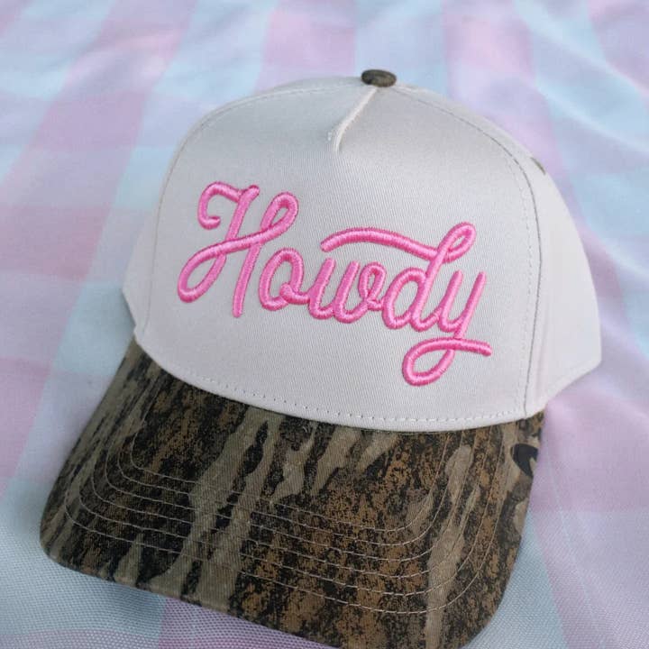 Wilder Made - Wholesale Trucker Hat - Women's - Howdy Puff Embroidered Hat 6