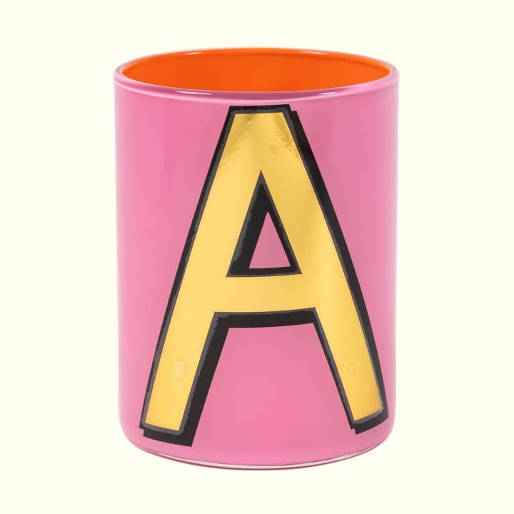 Pot à pinceaux Alphabet - A pour la vente par Bridie Hall Ltd