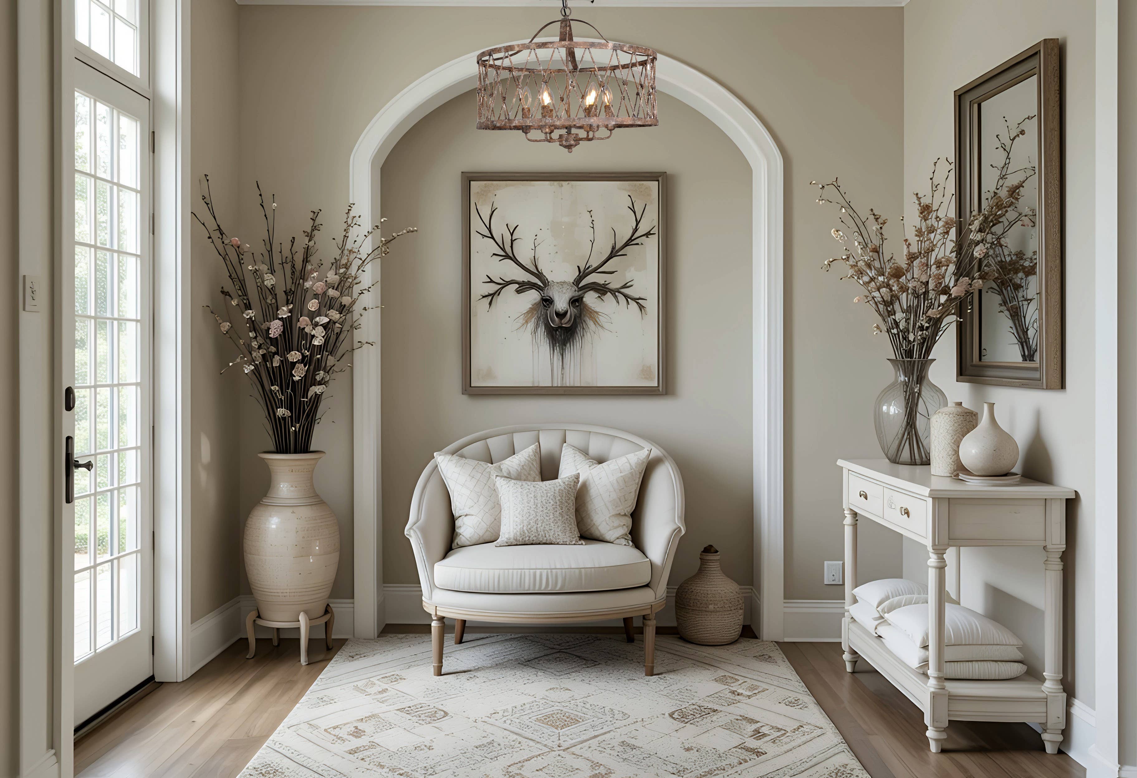 Terracotta Designs - Wholesale Chandelier/Hanging Light - Aida Woven Drum Chandelier1