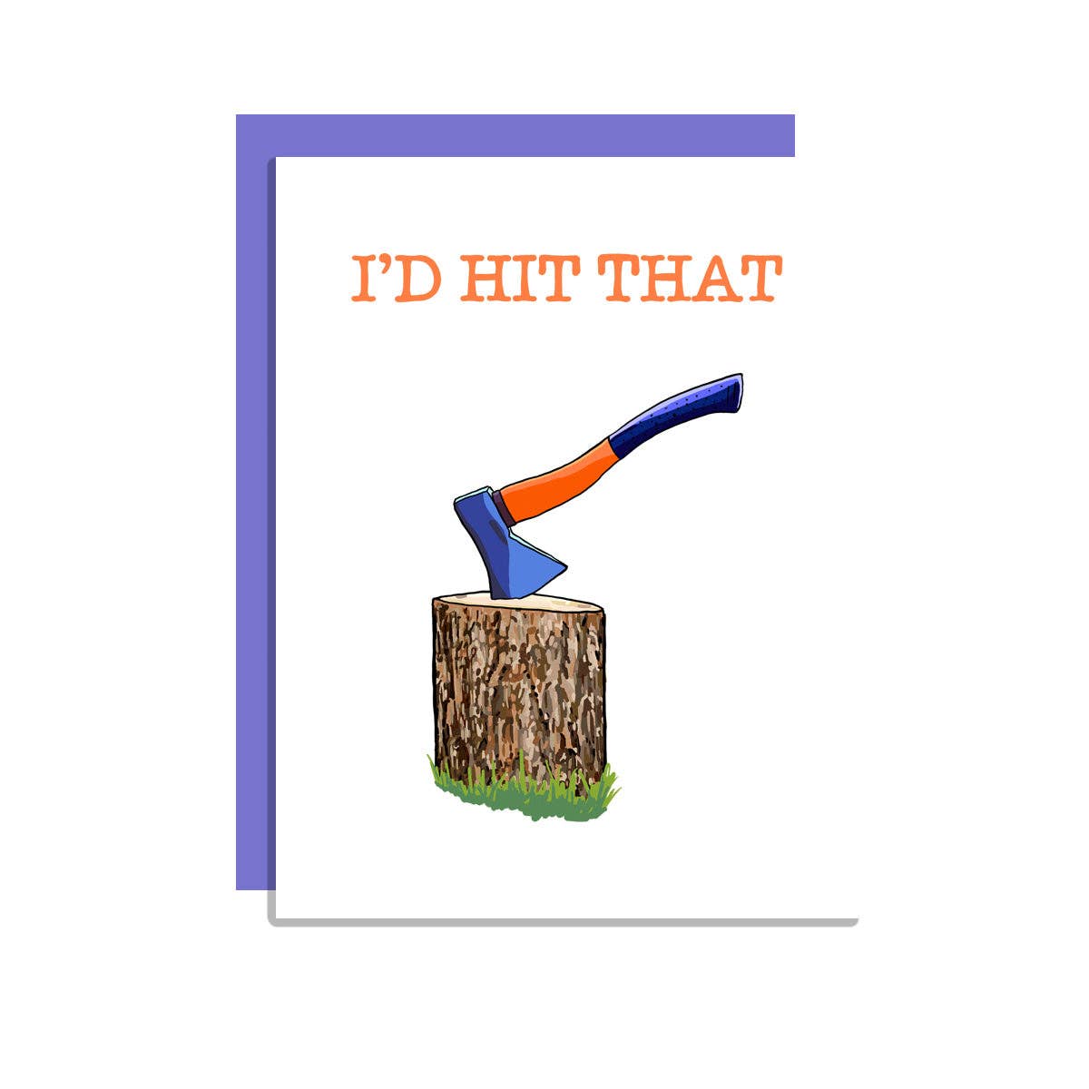 Wild Lettie - Vente Carte de vœux classique - J'aurais touché cette carte0