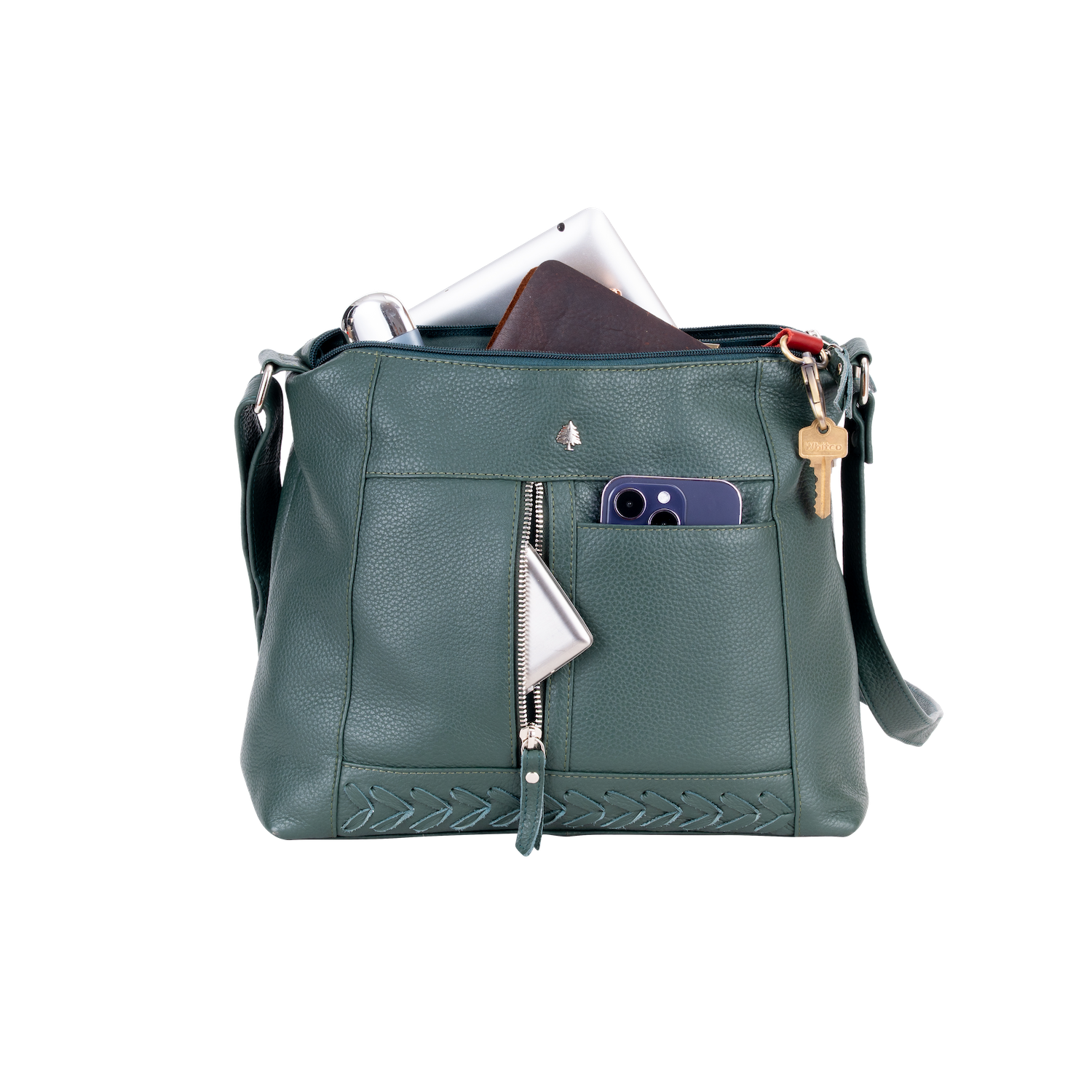 Greenwood Leather - Wholesale Shoulder Bag - Women's - Elegant Leather Crossbody Bag Tressa – Stylish & Functional3