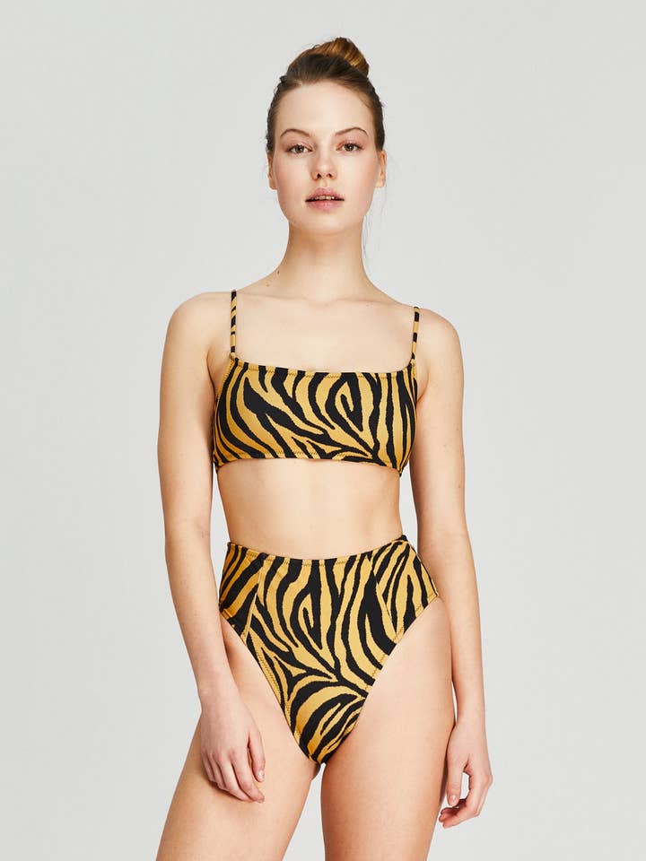 Color Zebra Lady Top for wholesale by Wigglesteps