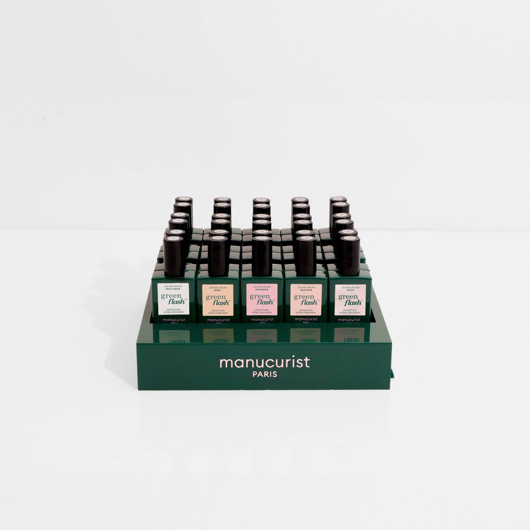 Manucurist - Wholesale Display Case - Merchandising - GF, Green and Active Locker2