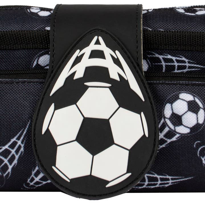Étuis à crayons en silicone 2 - Football Black pour la vente par Fringoo Group Ltd