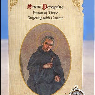 Christian Brands Catholic - Wholesale Individual Charm/Pendant - St Peregrine Hlg Medal Set 6Pc0