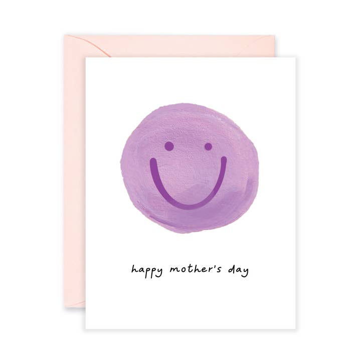 Mors dag smiley lykønskningskort for engroshandel hos Isabella MG