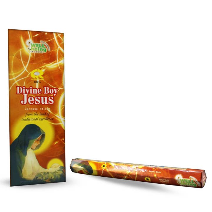 GR Divine Boy Jesus Hexa Incense Stick for wholesale by Green Tree