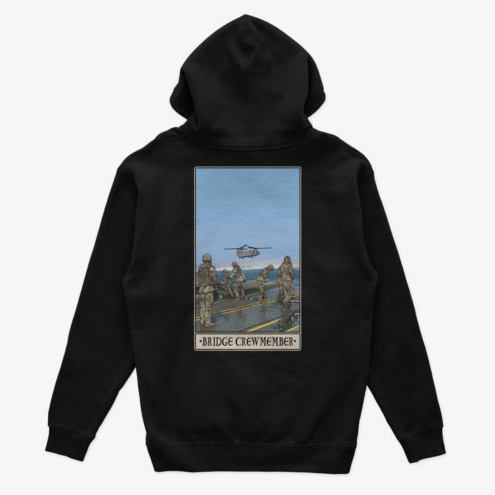 Bridge Crewmember Hoodie for wholesale by Platoon Daddy LLC