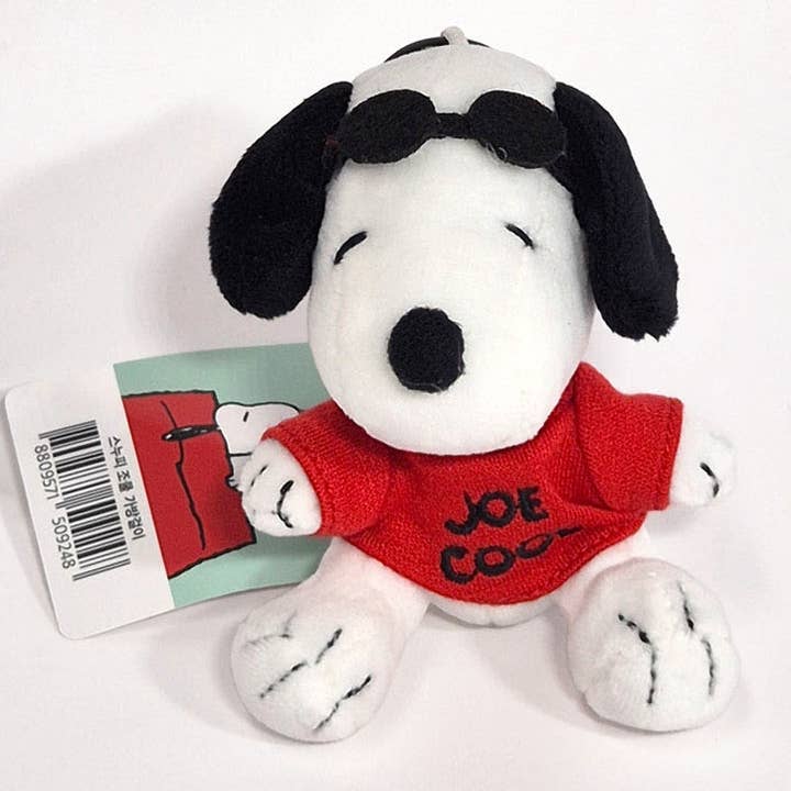 K-Wonderland - Wholesale Keychain - Unisex - Peanuts Snoopy Joe Cool Key Chain Bag Charm Ring 4