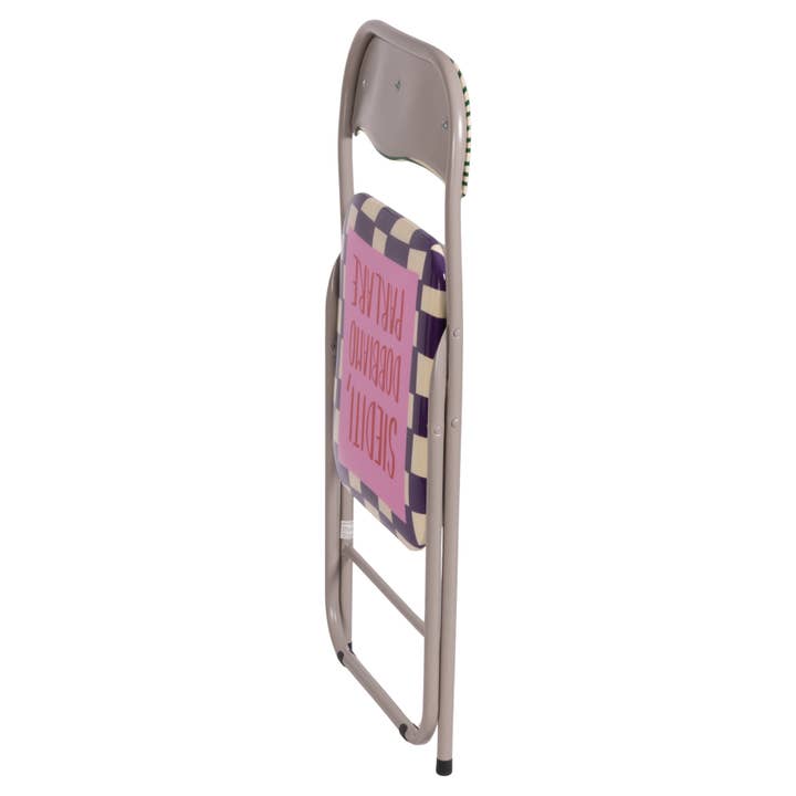 VdE Tivoli 1996 – Engroshandel Foldestol – More Amor klapstol i kulstofstålrør, 4 assorterede designs9