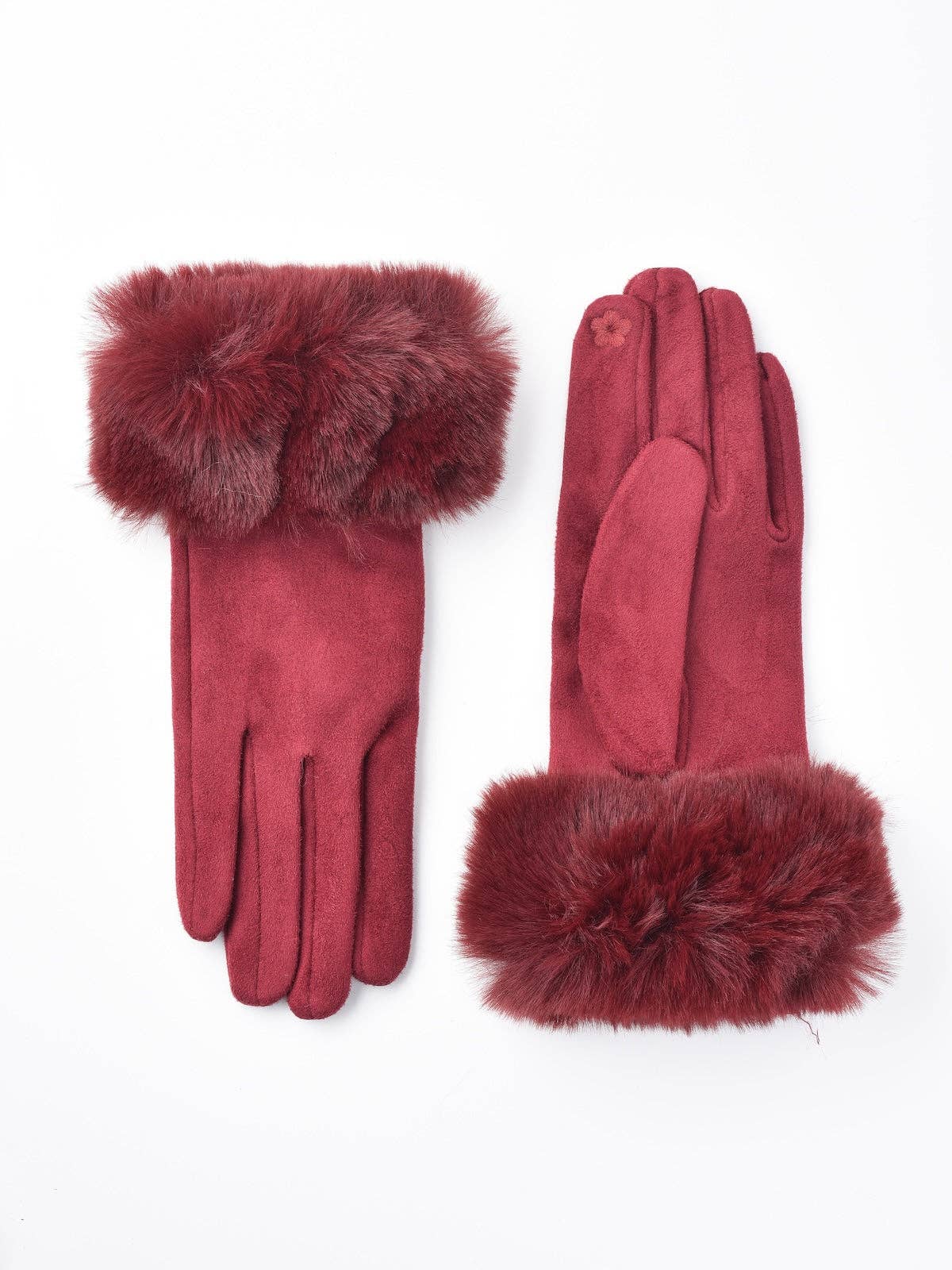 Funkyrel® Atzbranding Limited – wholesale Gloves – Women's – Gloving - Women's Faux Fur-Cuff Winter Gloves8