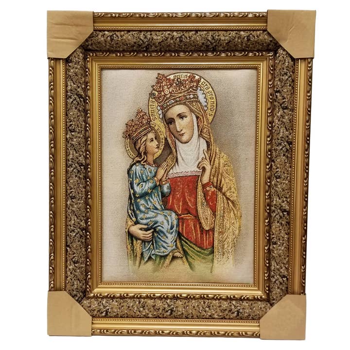 Vävd väv i ram: St Anne för wholesale av Tobin Tate