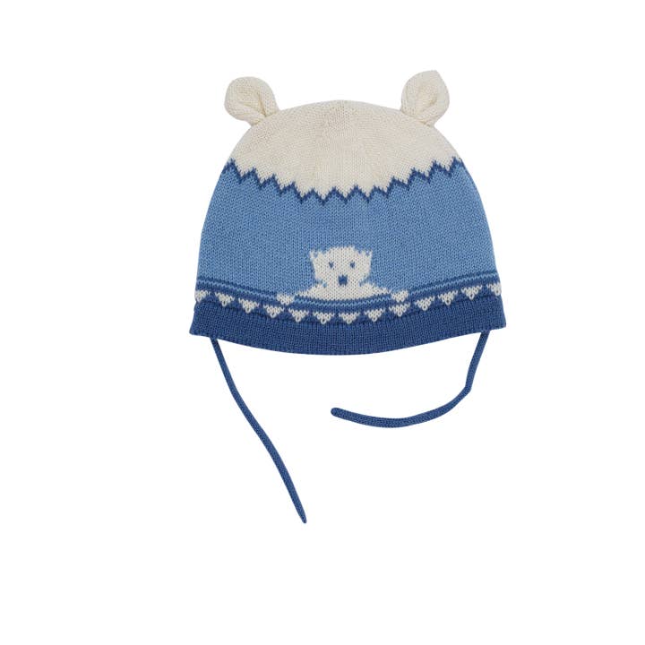 Norlender Knitwear AS - Wholesale Beanie - Kids - Polar bear hat (235)