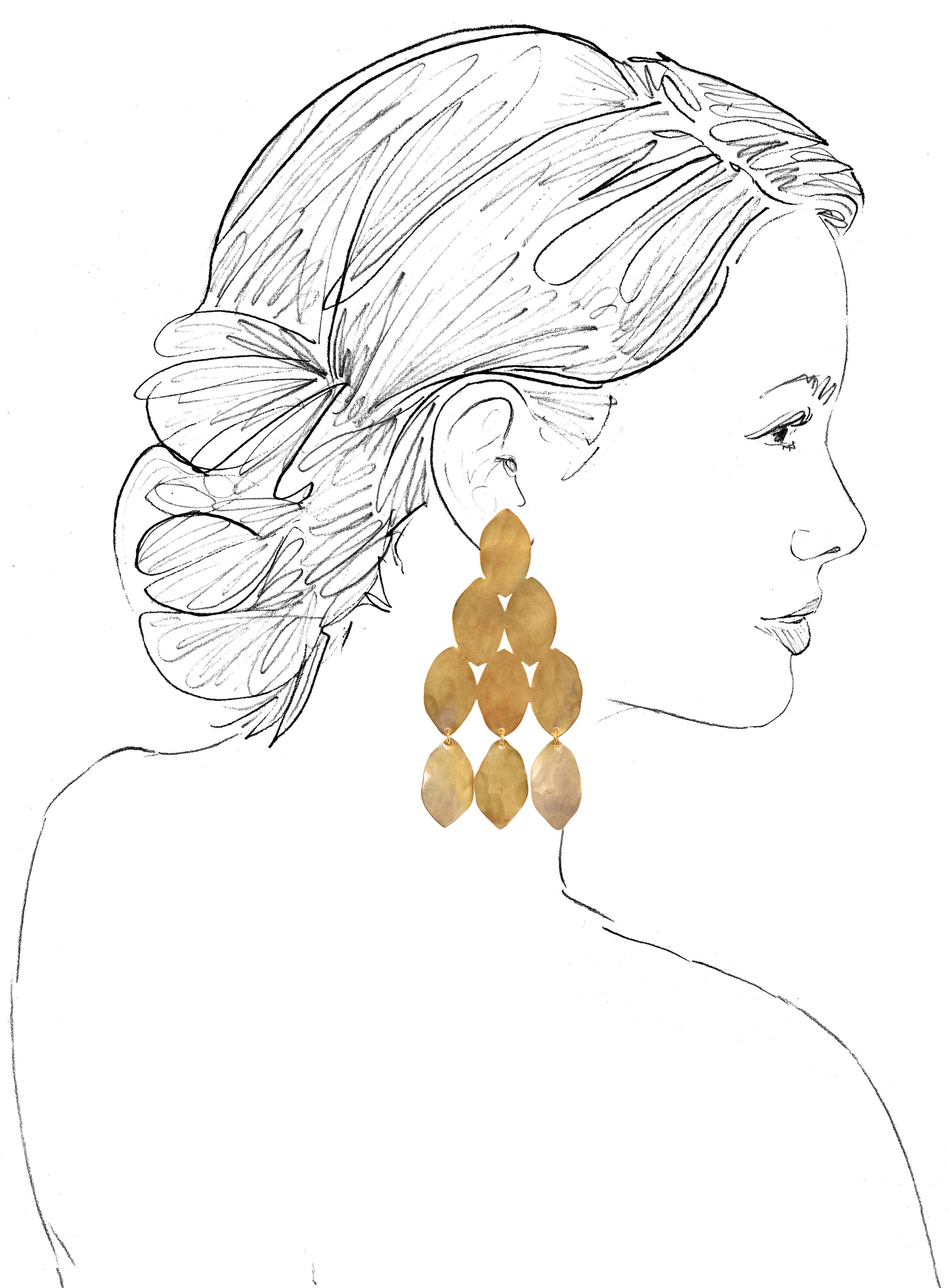 We Dream in Colour - Wholesale Dangle Earrings - Brass Kiketta Earrings2