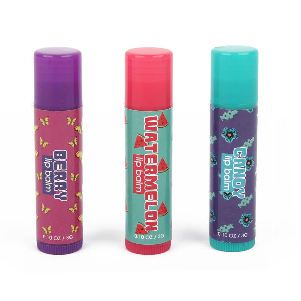 Beauty Pro - Wholesale Lip Balm Set - BYS MINI ME Lip Balm Kit BUTTERFLY 3pc2