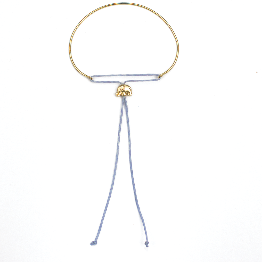 Lucky Feather – wholesale Berlockarmband – Påminnelse Armband - Gold - STRONG1